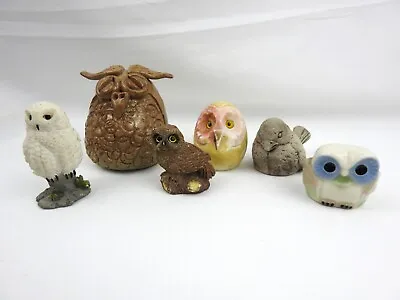 Buy Bird Figurines Bundle X6 Including Owls • 2.99£