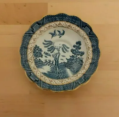 Buy Booth's Real Old Willow Pattern A8025 Replacement Saucer 1944/81 • 3.95£