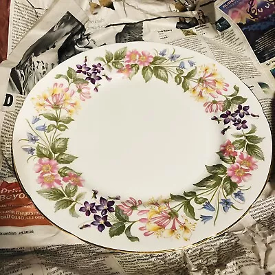 Buy PARAGON Fine Bone China Plate “Country Lane” Gold Royal Warrant Made In England • 12£