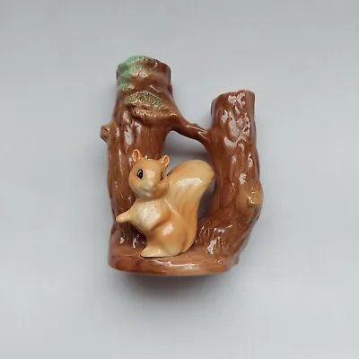 Buy Hornsea Pottery The Squirrel Fauna Royal Bushy  Double Tree Miniature Vase No48 • 4.99£