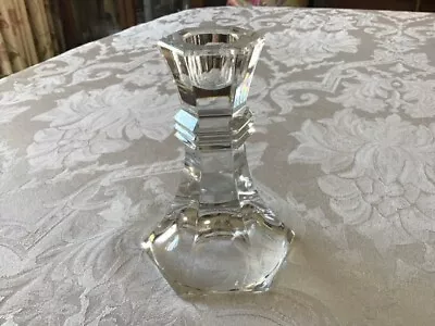 Buy Quality. LEAD CUT CRYSTAL GLASS 11.5 Cm High TAPER CANDLE HOLDER. • 8.95£