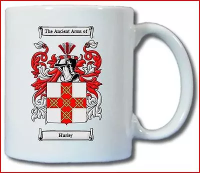 Buy Hurley (irish) Coat Of Arms Coffee Mug  • 11.99£