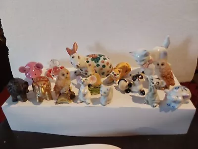 Buy Small Animal Selection In Wood Ceramic Glass X15 • 4£