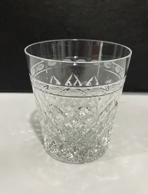 Buy Wedgwood Cheslyn Pattern Double Old Fashioned Cut Crystal Glass Tumbler Marked • 23.70£