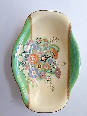 Buy Carlton Ware Summer Flowers Oval Dish Hand Painted • 195£