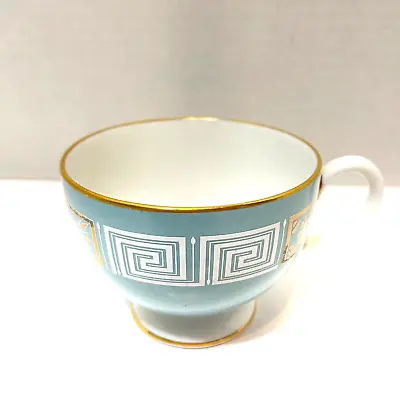 Buy Vintage Wedgewood Asia Teal Tea Cup Pedestal Bone China Made In England 2.5 Inch • 9.78£