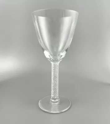 Buy Vintage Lalique Phalsbourg Claret Bordeaux Wine Glass Crystal Square Stem 7.5” • 112.63£
