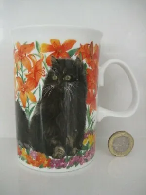 Buy Dunoon Black Cats Designed By Helen Sandiford Tea Coffee China Mug Made Scotland • 14.99£