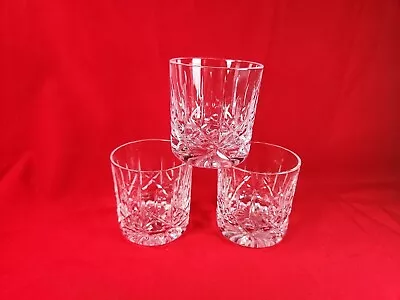 Buy Vintage Stuart Crystal Type Whisky Glasses (set Of 3) Retro Collectable VGC  • 9.99£