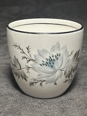 Buy Aynsley Bone China Vintage Egg Cup In Blue Grey Floral Pattern- Caroline 27 • 6£