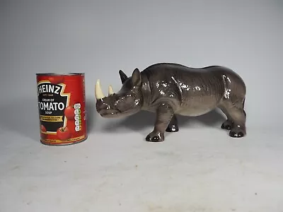 Buy Large Vintage Ceramic Melba Ware Rhinoceros / Rhino • 19.99£