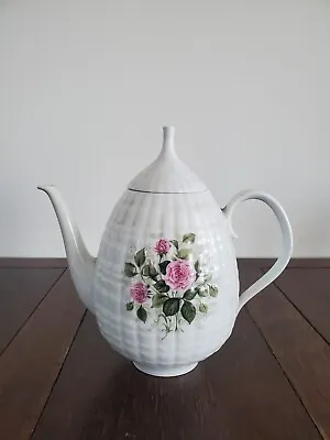 Buy Porcelain Lorenz Hutschenreuther Teapot Germany Exzellenz Rosita Pattern • 21.13£