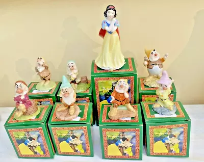 Buy BNIB Royal Doulton Snow White And The Seven Dwarfs Figurines • 125£