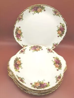 Buy Royal Albert Old Country Roses: Cake/Serving Plates Diam 26.5cm X 1, 26 Cm X 4. • 15£