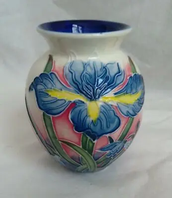 Buy Old Tupton Ware IRIS Tube Lined  - 4 Inch Traditional Vase • 21.95£