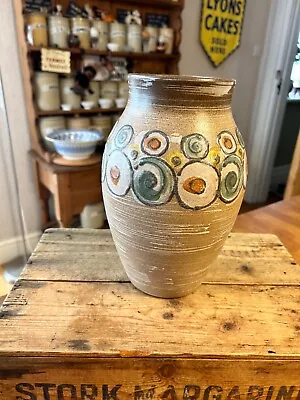 Buy Vintage Large Denby Stoneware Mid-Century Vase - Flamstead – Great! – • 24.99£