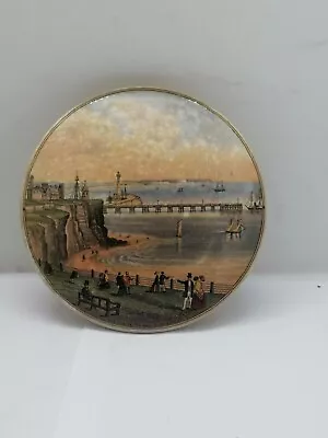 Buy Large Old Prattware Pot Lid The New Jetty And Pier Margate  • 19.99£