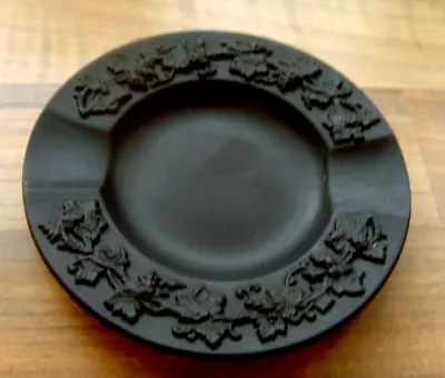 Buy Wedgwood Black Jasperware Small Pin Tray Trinket Dish • 9.99£