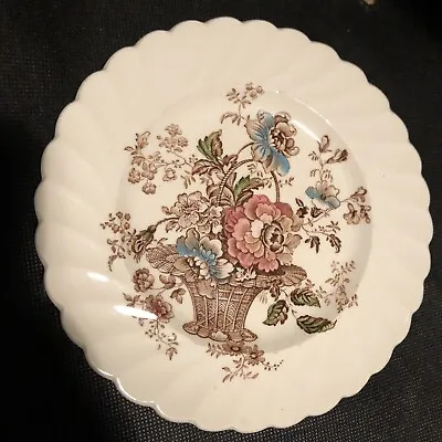 Buy Clarice Cliff Royal Staffordshire Chelsea Rose 6.5” Side Plate China Dinnerware • 4.99£