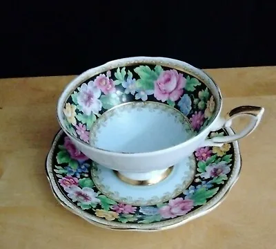 Buy Royal Standard England Floral Pattern Bone China Tea Cup And Saucer • 15.16£