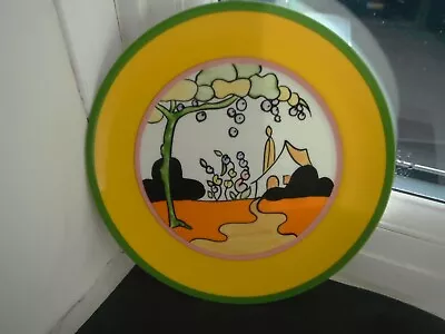 Buy CLARICE CLIFF  TULIPS   PLATE - By WEDGWOOD - MINT & BOXED • 16£