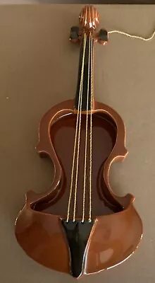 Buy Red Wing Pottery Violin # 907 Wall Pocket Hanging Planter USA EXCELLENT 15” • 28.41£