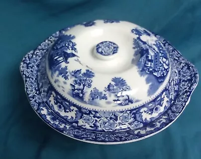 Buy Olde Alton Ware Blue Oriental Scene Lidded Vegetable / Serving  Dish  Or Tureen • 17.50£