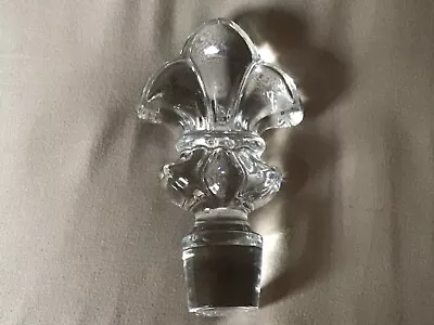 Buy Baccarat Crystal Glass Fleur-de-Lis Remy Martin Bottle Stopper • 35£