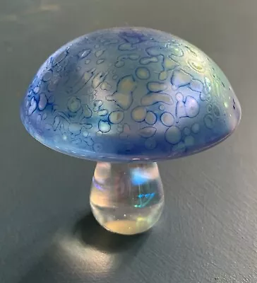 Buy Art Glass Mushroom Paperweight/Ornament • 15£