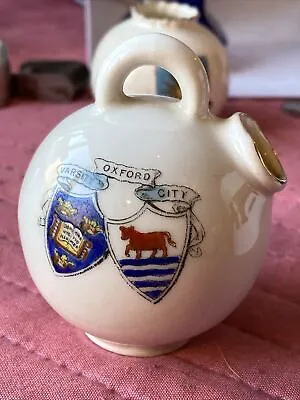 Buy Crested Ware Pottery Vase Oxford University • 9£