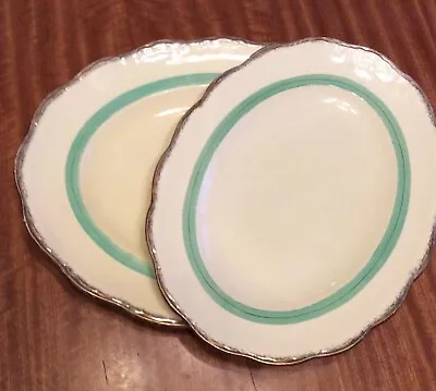 Buy 2 ALFRED MEAKEN  Oval Serving  Plates  Vintage China • 10£