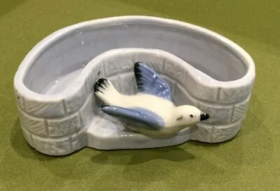 Buy Bird On Semi-Circular Ceramic Posy Bowl • 2.99£