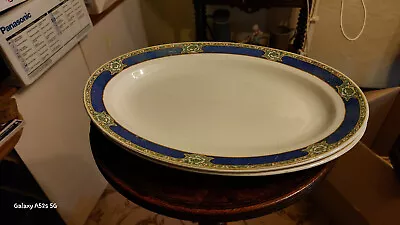 Buy Vintage WH Grindley 2 Oval Serving Plates/ Platters - Goodwood Pattern  • 40£