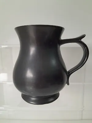 Buy Vintage Prinknash Pottery Gunmetal 5  MUG CUP TANKARD Black • 7.95£