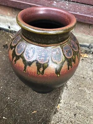 Buy RAS Danish Studio Pottery Danish Vase SIGNED Vintage • 25£