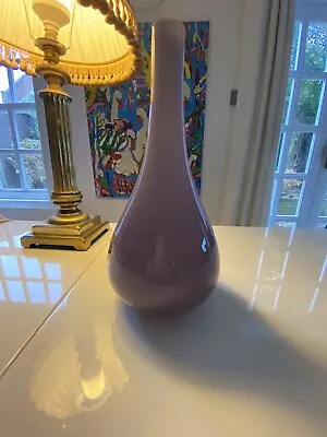Buy Original Swedish Art Purple Nice Design Unmarked Glass Vase • 12.95£