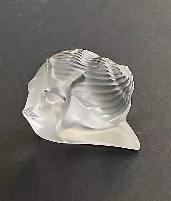 Buy Lalique France Clear Snail Paperweight, Helix Escargot - Signed 4cm Tall • 105£