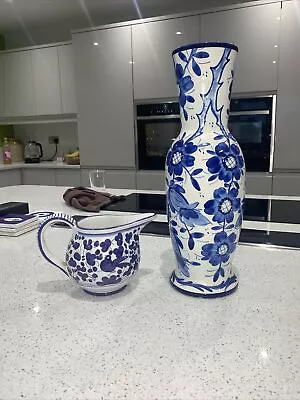 Buy Large Spanish Vase And Jug • 10£