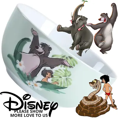 Buy Disney Jungle Green Elephant Snake Bear Ape Dinnerware Cereal Bowl X 1 Piece New • 13£