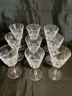 Buy WATERFORD CRYSTAL  ASHLING  - 9 X Claret / Wine Glasses - 5 3/4 Inches • 50£