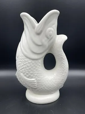 Buy ✨ Vtg Dartmouth Pottery England Gurgle Fish Jug Pitcher Vase 7.25” 18cm • 33.08£