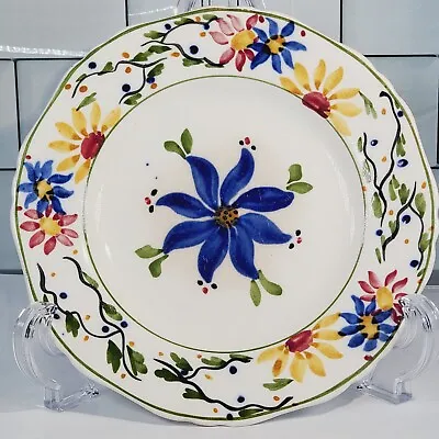 Buy Elegant Rare Ivory Ware Hancock's (England) Hand Painted Floral Theme 6  Plate • 9.48£