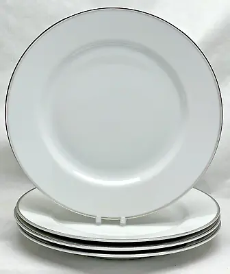 Buy 4x Royal Worcester Classic Platinum Dessert / Salad Plates 8 3/16ths Inch 21cm. • 15.50£