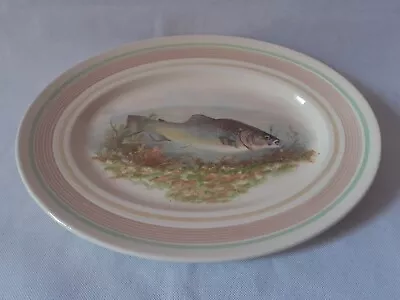 Buy Woods Ivory Ware Platter 1930 Art Deco Thomas Wood Fish Vintage Tableware • 19.99£