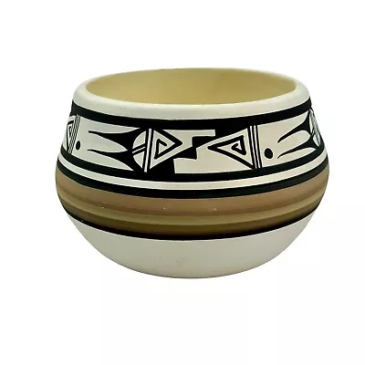 Buy VTG Navajo Art Pottery Vase Handmade Native American Signed Hand Painted WTN • 37.75£