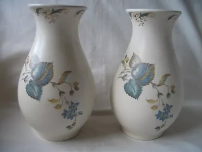Buy Pair Of Axe Vale Pottery Vases – Ref 1630  • 21£