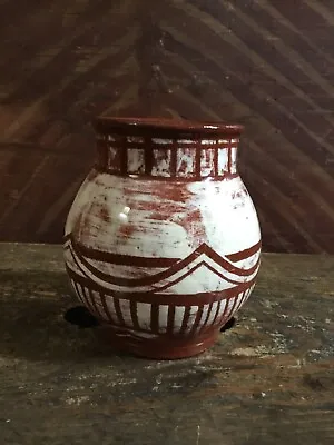 Buy Red Ware Pottery Vase ~ Signed Clifford Spindler • 15.34£