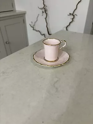 Buy Paragon Fine Bone China Pink Coffee Can Cup And Saucer In Great Condition • 10£