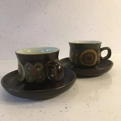 Buy Denby Arabesque Denby Cups And Saucers • 5£