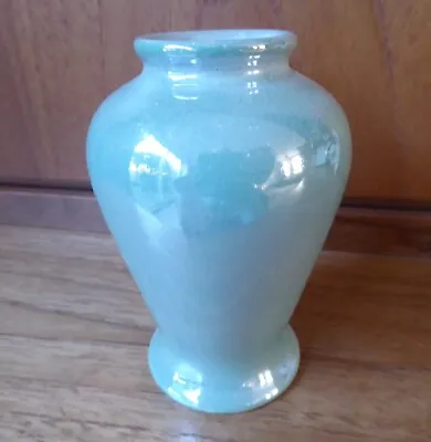 Buy William Moorcroft Pottery Vase In Green Lustre • 75.50£